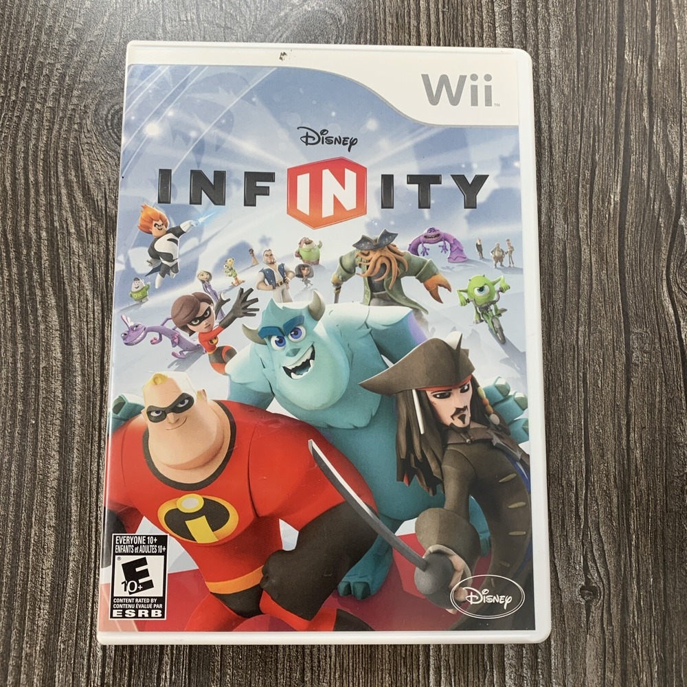 Disney Infinity 1.0 (Nintendo Wii, 2006) Complete w/ Manual CIB Tested + Working